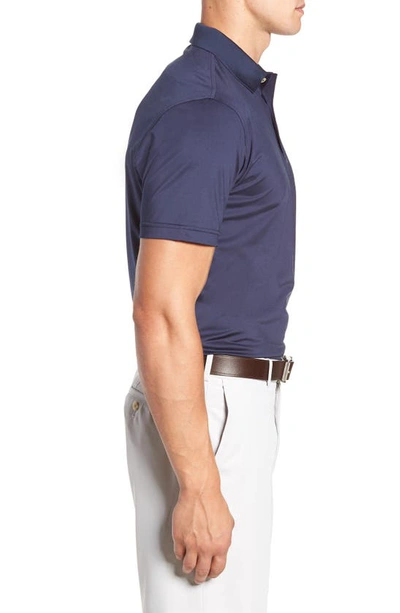 Shop Peter Millar Stretch Jersey Performance Polo In Navy