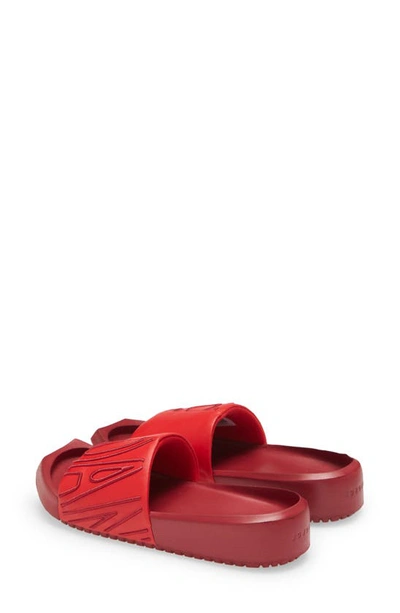 Shop Jordan Nola Sport Slide In University Red/ Pomegranate