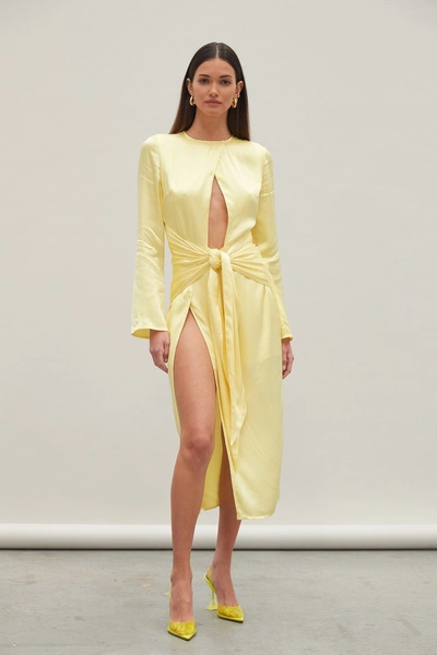 Shop Atoir The Aries Dress - Lemon Drop In Yellow