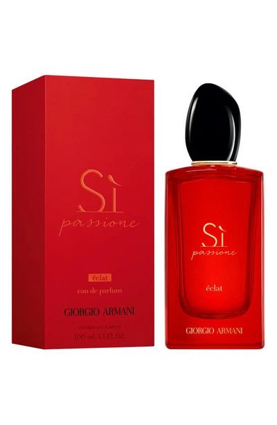 Shop Giorgio Armani Sì Passione Éclat Eau De Parfum, 3.4 oz