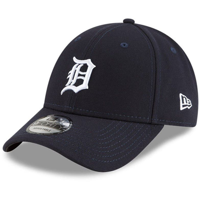 Shop New Era Navy Detroit Tigers Home Team The League 9forty Adjustable Hat