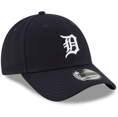 Shop New Era Navy Detroit Tigers Home Team The League 9forty Adjustable Hat