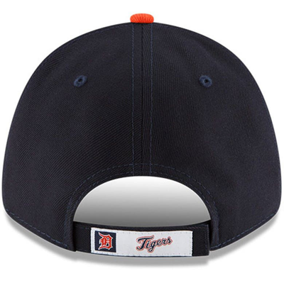 Shop New Era Navy Detroit Tigers Road Team The League 9forty Adjustable Hat