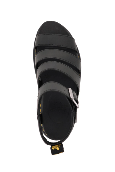 Shop Dr. Martens Blaire Hydro Sandals In Black