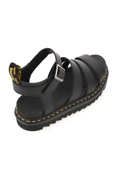 Shop Dr. Martens' Blaire Hydro Sandals In Black