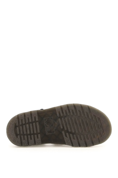 Shop Dr. Martens' Gryphon Brando Sandals In Black