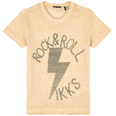 Ikks Kids' Lightning T-shirt Yellow | ModeSens