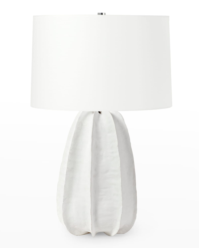 Shop Palecek Keiko White Table Lamp