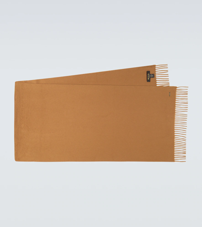 Shop Loro Piana Grande Unita Cashmere Scarf In Camel