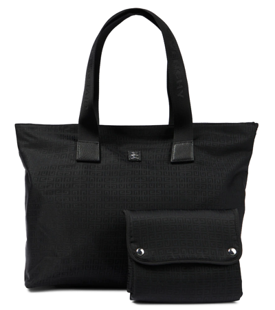 Shop Givenchy Baby Monogram Changing Bag In Black