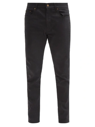 Saint Laurent Black Carrot Fit Jeans | ModeSens