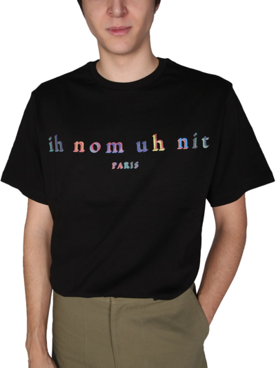 Shop Ih Nom Uh Nit Relaxed Fit T-shirt In Black