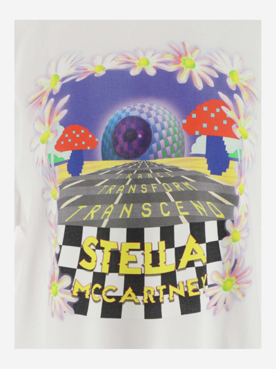 Shop Stella Mccartney T-shirts And Polos In Bianco