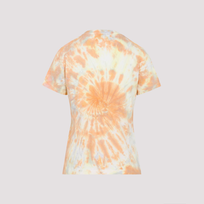 Shop Kenzo Cotton T-shirt Tshirt In Yellow &amp; Orange