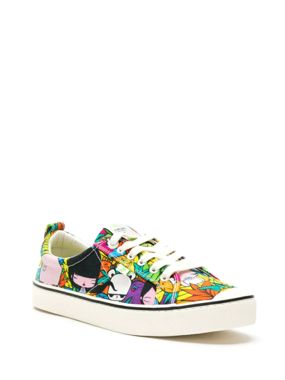 Shop Cariuma All-over Print Sneakers In Multicolour