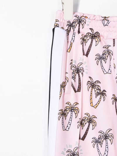 Palm Angels Palm Trees Track Pants In Pink