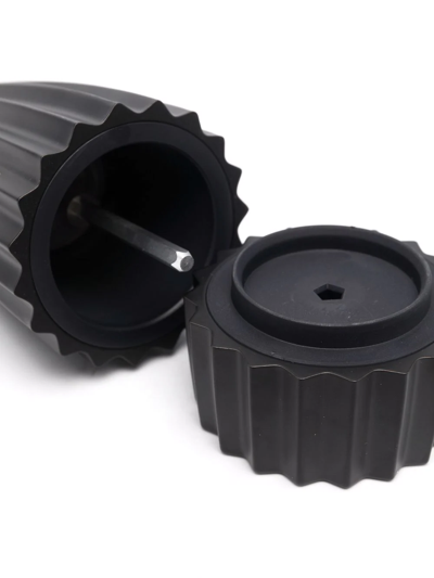 Alessi Salt, Pepper And Spice Grinder In Black