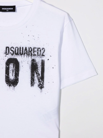 Dsquared2 D2t822f-icon T-shirt Dsquared In White