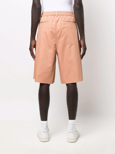 Shop 424 Knee-length Tailored Shorts In Neutrals