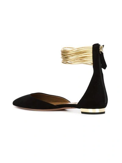 Shop Aquazzura 'hello Lover' Ballerinas