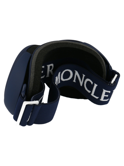 Shop Moncler Sunglasses In 91x Blue