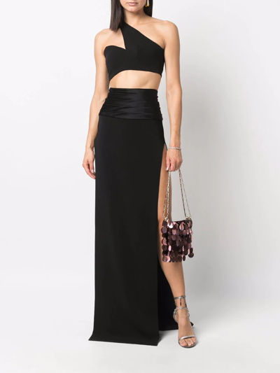 不对称短款上衣