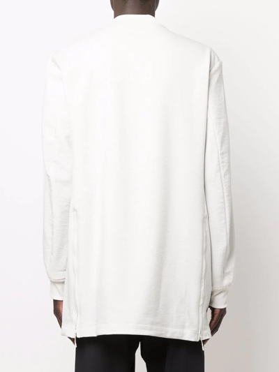 Y-3 Tonal Logo-print Jacket In Grey