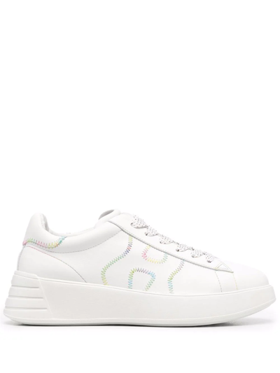 Shop Hogan Interactive Low-top Sneakers In White