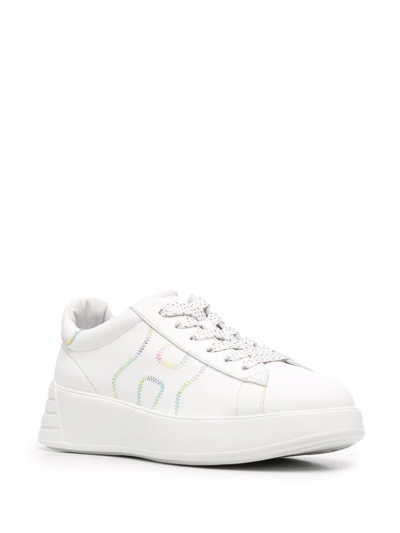 Shop Hogan Interactive Low-top Sneakers In White