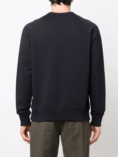 Fay Mens Blue Cotton Sweatshirt In Blue