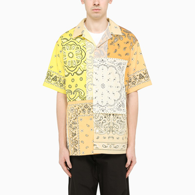 Shop Kenzo Yellow "zodiac Tiger" Shirt
