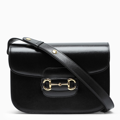 Shop Gucci Black Horsebit 1955 Shoulder Bag