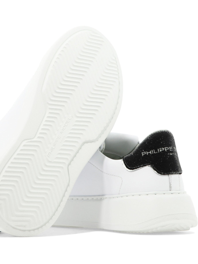 Shop Philippe Model Paris "temple" Sneakers In White