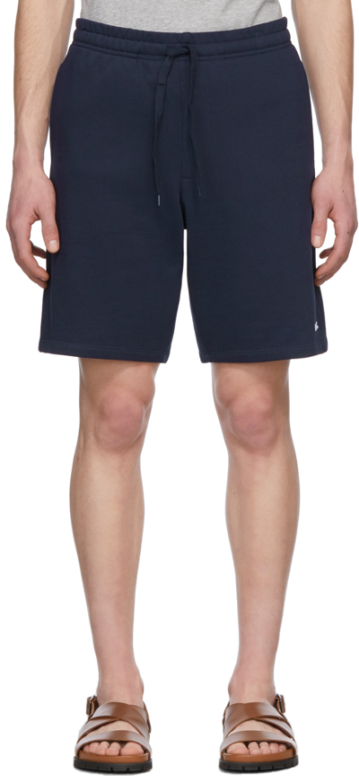 Apc A.p.c. Shorts In Iak Dark Navy