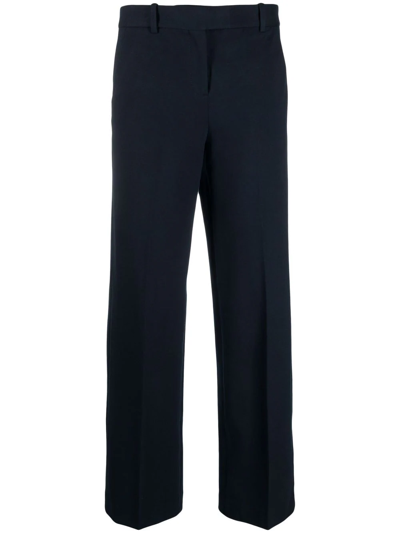 Circolo 1901 High-waist Tailored Trousers In Blau
