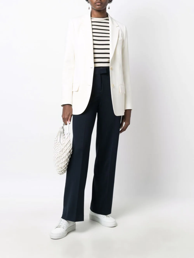 Circolo 1901 High-waist Tailored Trousers In Blau