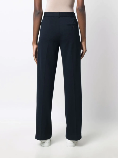 Circolo 1901 High-waist Tailored Trousers In Blau
