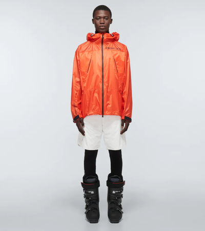 Moncler Day-namic Nylon Shorts In Beige