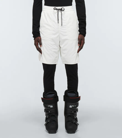 Shop Moncler Day-namic Nylon Shorts In Beige