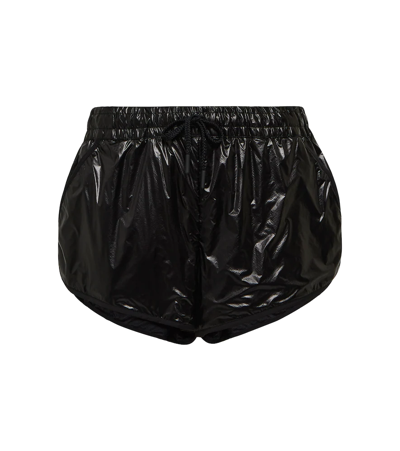 Shop Moncler Technical Shorts In Black