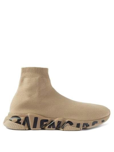Balenciaga beige hotsell sock trainers