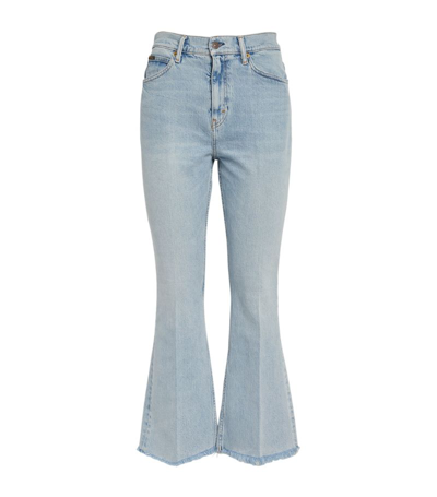 Polo Ralph Lauren Sharona Crop Flare Denim Jeans | ModeSens