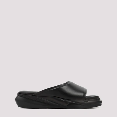 Shop Alyx Mono Leather Sandals In Color: Blk Black