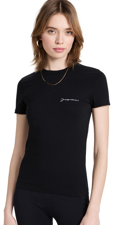 Shop Jacquemus T-shirt Black