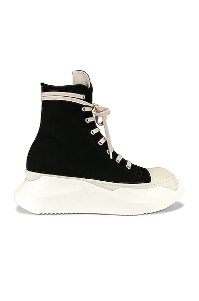 Shop Rick Owens Drkshdw Abstract Sneaker In Black & Milk