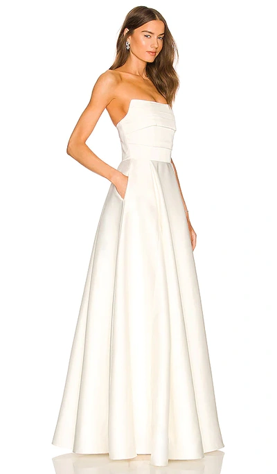 Sau Lee X Revolve Heidi Gown In White
