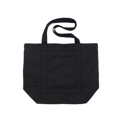 Shop Raf Simons X Smiley Denim Tote Bag In Black