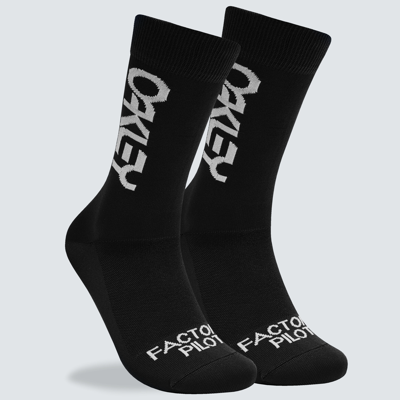Shop Oakley Factory Pilot Mtb Socks In Black