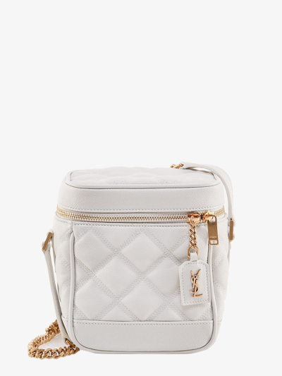 Shop Saint Laurent 80's Vanity Bag In White