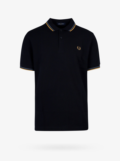 Shop Fred Perry Polo Shirt In Blue